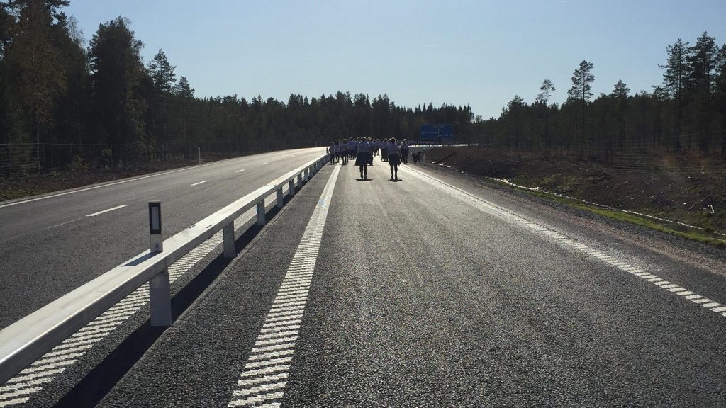 Vägen mellan Hulån och Vansbro
