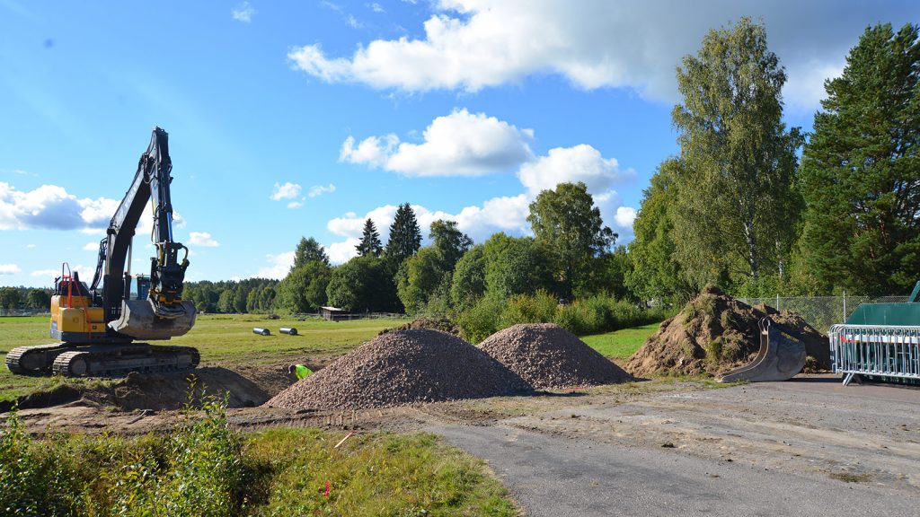 Kommunen bygger väg med gång- och cykelväg på Storbygärdet